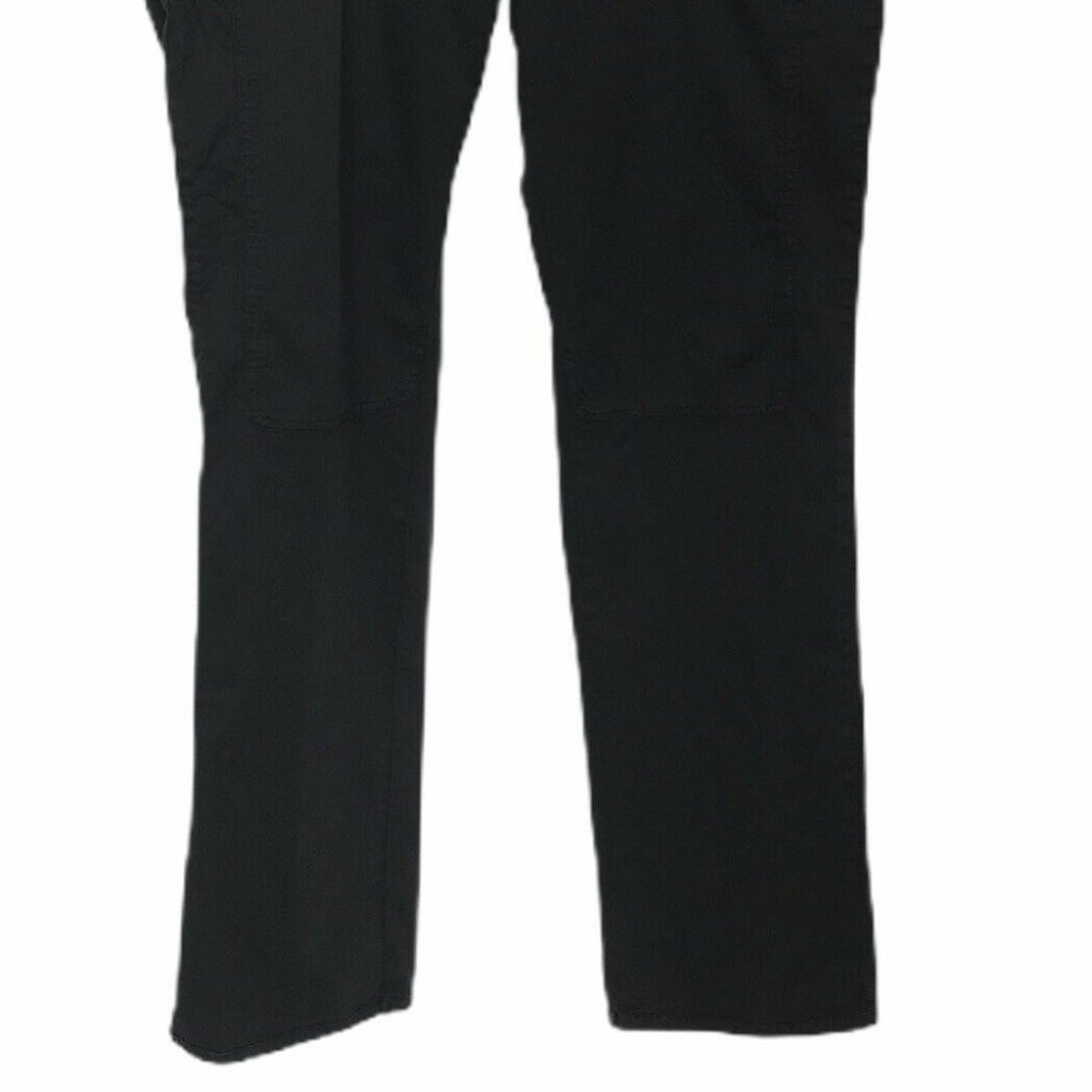 Napapijri Wonens Black Gray Embroidered Pants - Picture 2 of 5